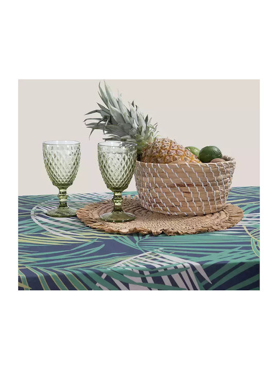Nef-Nef Homeware Tablecloth Cotton Green 140x140cm