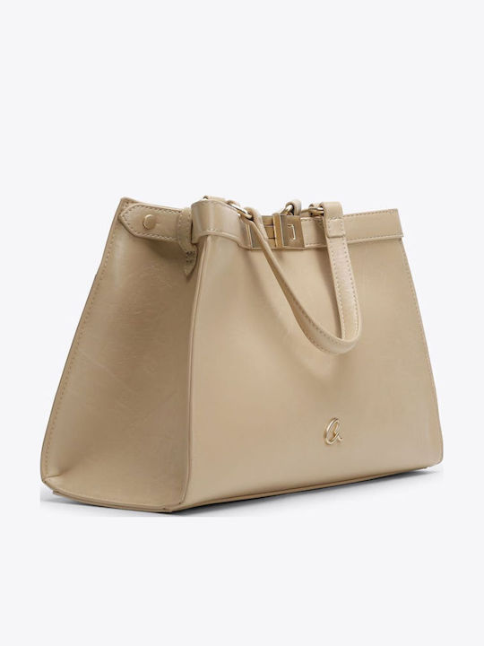 Handles Women's Bag Shoulder Beige