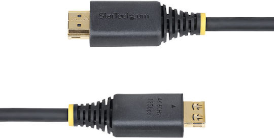 StarTech HDMI 2.0 Premium High Speed 4K 60Hz HDR Cable HDMI male - HDMI male 1m Μαύρο