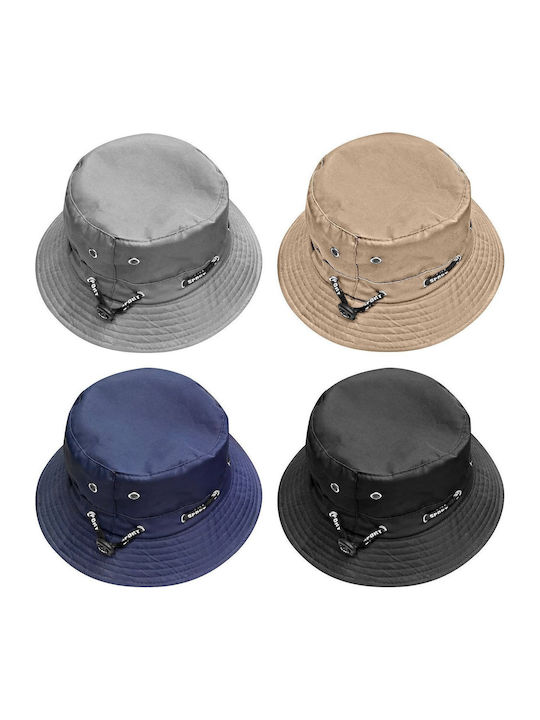Summertiempo Fabric Men's Hat Bucket Style Ecru