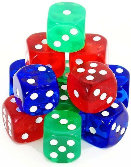 Set of Transparent Dice No 18