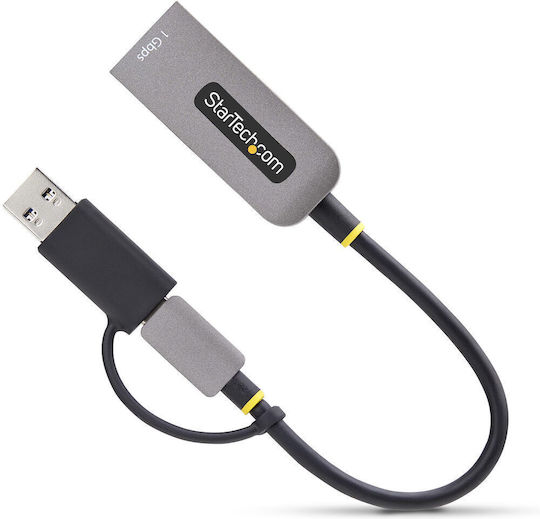 StarTech Adaptor de Rețea USB cu Conexiune Cablată Gigabit Ethernet