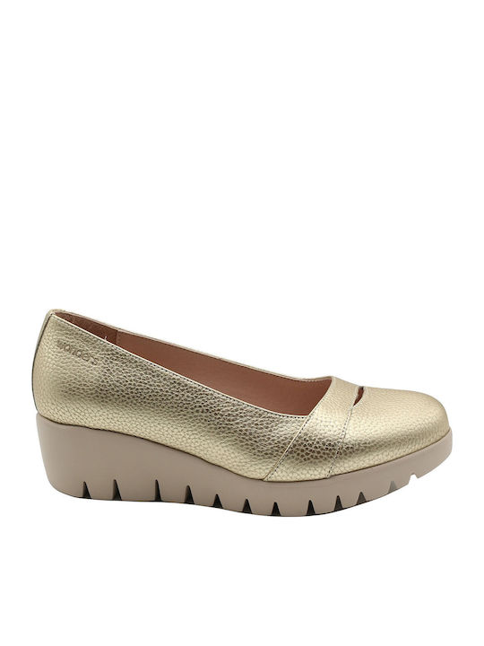 Women's Platform Shoes Gold