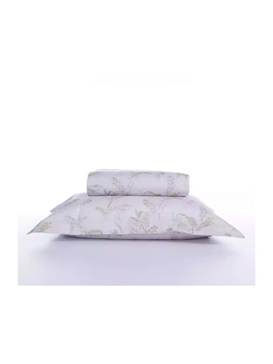 Nef-Nef Homeware Duvet Cover Set Cotton Queen with 2 Pillowcases 240x230 Purple