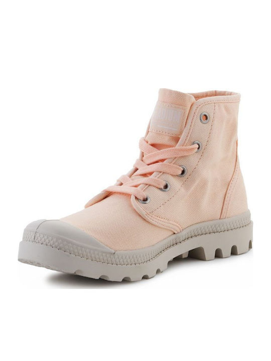 Stiefeletten Damen Rosa
