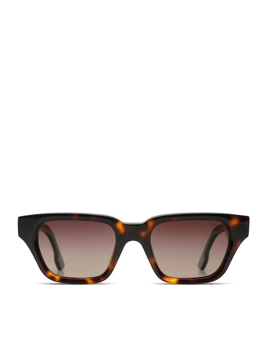 Komono Unisex Ochelari de soare cu Maro Tortoise Cadru și Maro Degrade Lentilă KOM-S4817