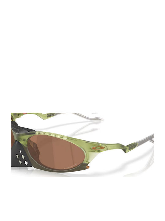 Oakley Plantaris Γυαλιά Ηλίου Πράσινα με Κοκκάλινο Σκελετό