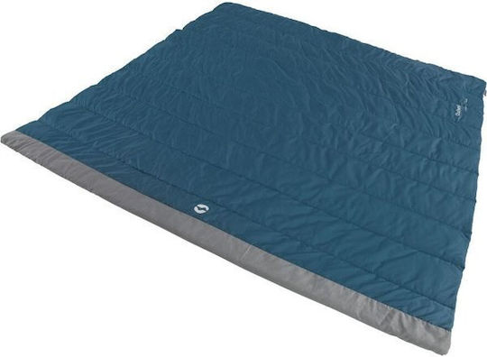 Outwell Пухено Куинсайз 220x200бр Син 180 г/м²Gsm