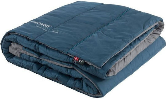 Outwell Пухено Куинсайз 220x200бр Син 180 г/м²Gsm