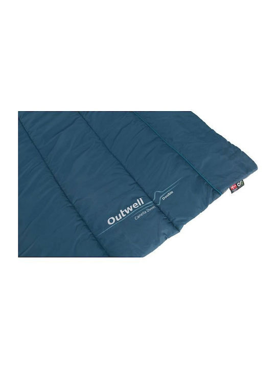 Outwell Πάπλωμα Υπέρδιπλο 220x200εκ. Μπλε 180 GSM