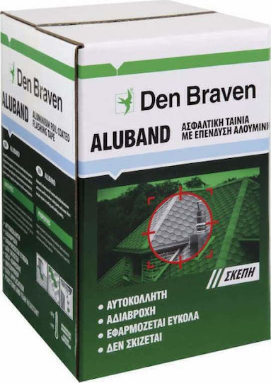 Bostik Den Braven Silver Bituminous Tape with Aluminum Coating 02-1246