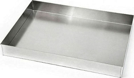 Aluminum Baking Tray W60xD40xH4cm