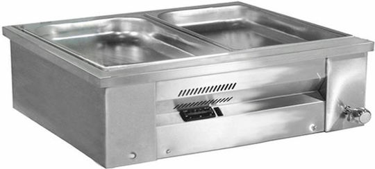 Inomak Commercial Electric Bain Marie GN2/1 2kW