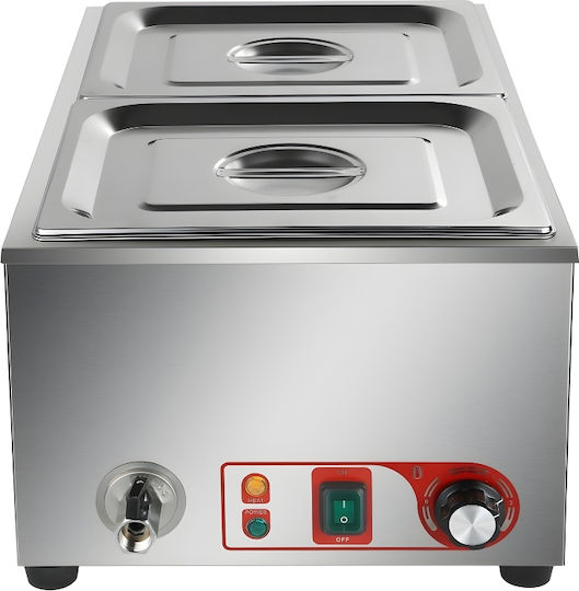 Dynamic Commercial Electric Bain Marie 2xGN1/2 1.2kW