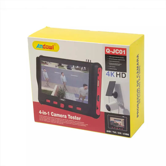 Andowl Q-JC01 CCTV Тестер AHD / CVBS