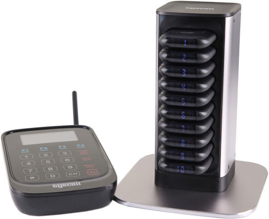 Syscall Syscall Система за Обаждания на Клиенти SGP-100R 20C Система за уведомяване на клиенти 10бр.