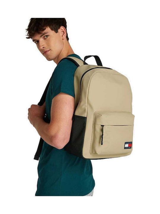 Tommy Hilfiger Essential Dome Logo 17lt Μπεζ