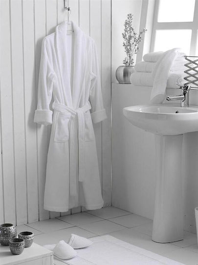 Sunshine Hotel Bathrobe with Collar