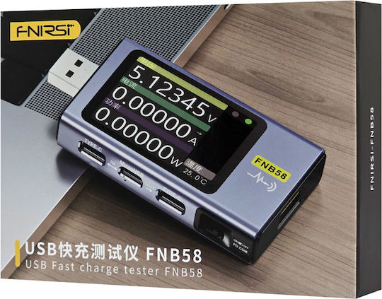 Fnirsi FNR-FNB58 Уред за тестване на ПК USB порт