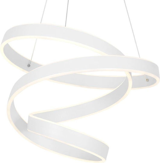 Eko Light Κρεμαστό Φωτιστικό Λευκό LED 100εκ.