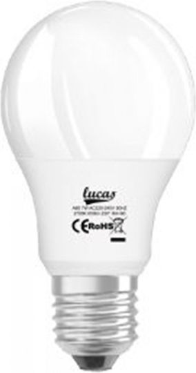 Lucas Bec LED 7W pentru Soclu E27 și Formă A60 Alb cald 560lm