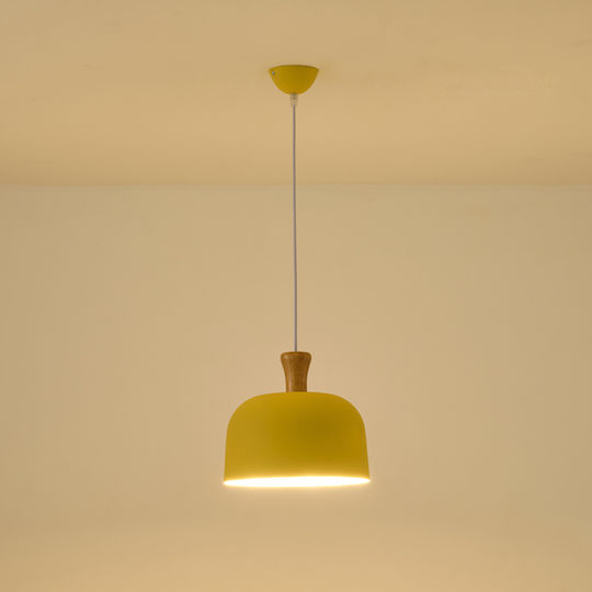 Eurolamp Simplico Hängelampe Gelb 27x130cm Eurolamp Simplico Hängelampe Gelb 27x130cm