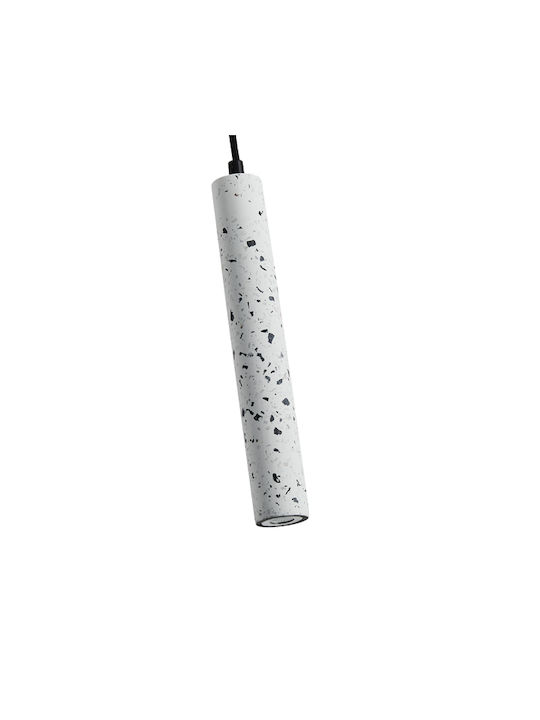 Eurolamp Salpico Pendant Light White with Socket GU10 4.5x4.5x30cm