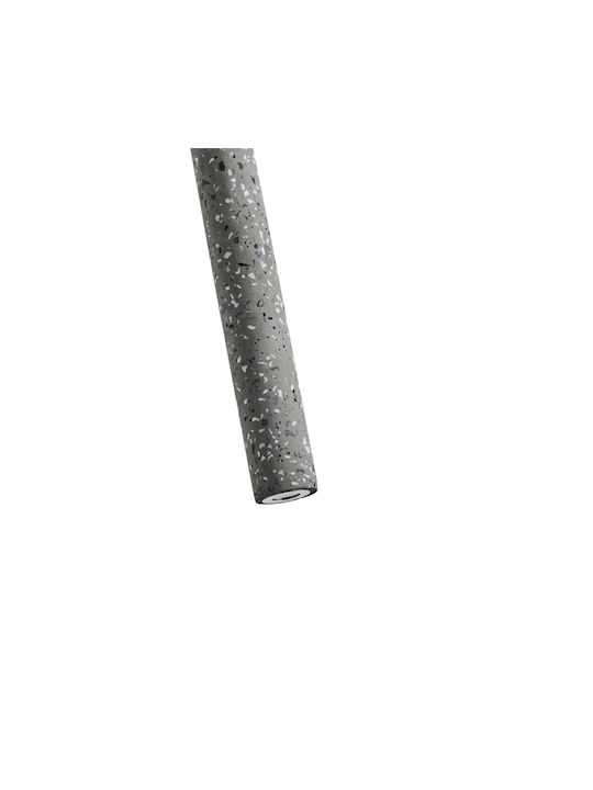 Eurolamp Salpico Pendant Light Gray with Socket GU10 4.5x4.5x30cm