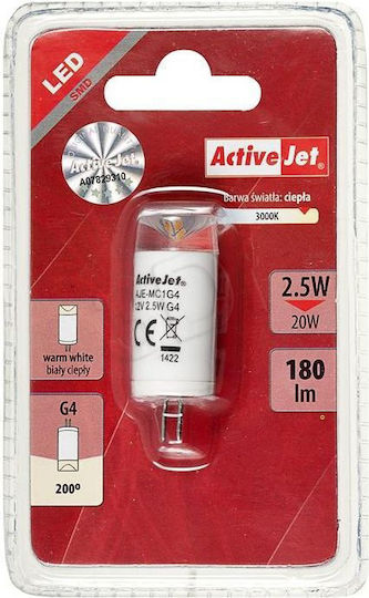 Active Jet LED крушка 2.5W Топло бяло 180лм