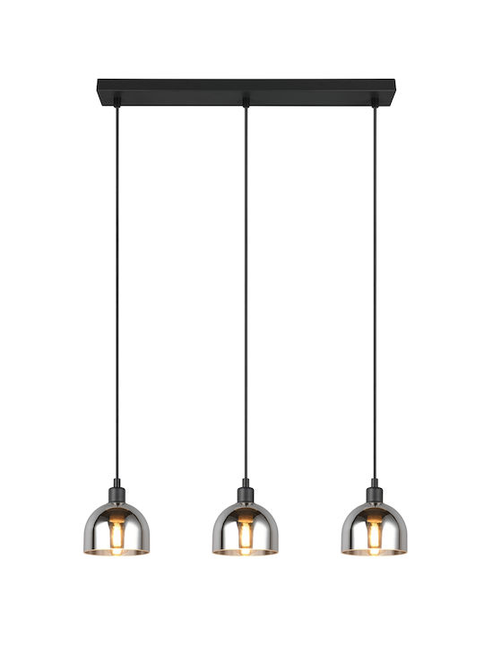 Trio Lighting Pendant Light Black Rail