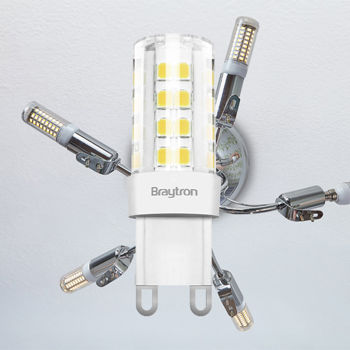 Braytron LED Bulb 5W for Socket G9 Warm White 420lm
