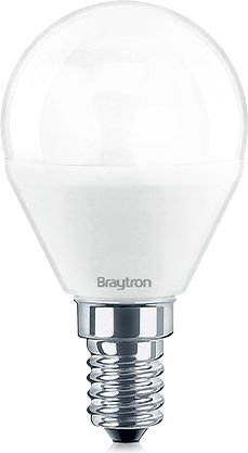 Braytron LED Bulb 5W for Socket E14 and Shape P45 Warm White 400lm