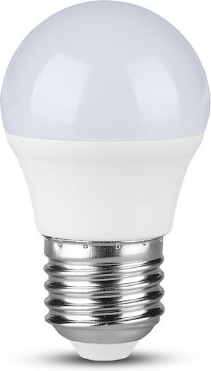 V-TAC VT-2166 LED Bulbs 5.5W 82mm for Socket E27 and Shape G45 Natural White 470lm 2pcs
