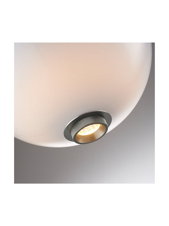 Sun Light Κρεμαστό Φωτιστικό Μαύρο LED 80x180x180εκ.