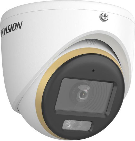 Hikvision DS-2CE70DF3T-LMFS CCTV Cameră de Supraveghere Full HD 1080p Rezistentă la apă cu Microfon și Lentilă 2.8mm
