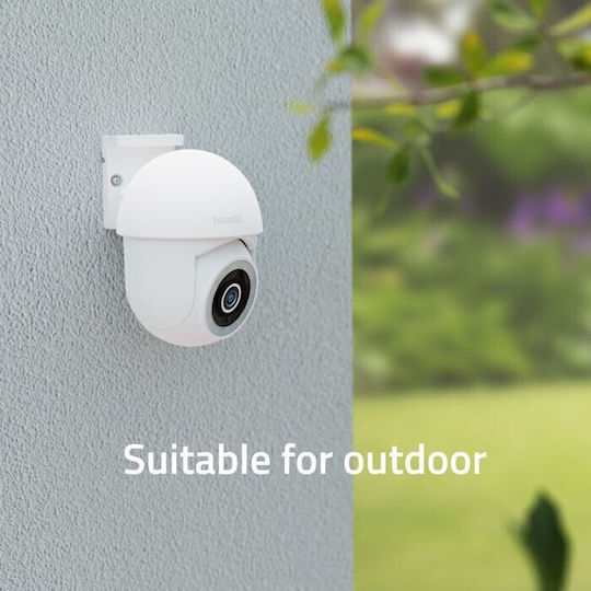Hombli HBPT-0109 IP Κάμερα Παρακολούθησης Wi-Fi Full HD+ 4MP Αδιάβροχη με Αμφίδρομη Επικοινωνία και Φακό 4mm