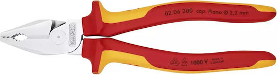 Knipex Πένσα Ίσια Ηλεκτρολόγου Μήκους 200mm