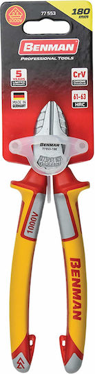 Benman Side Cutter Electrician Powergrip Length 180mm
