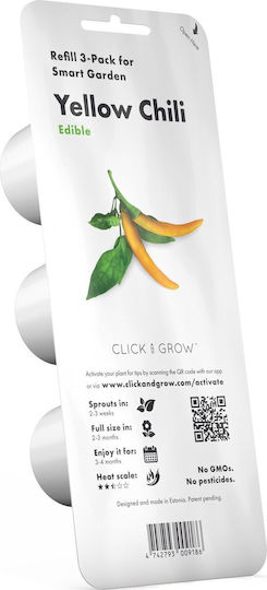 Click Seeds Peppers Chili Yellow 3pcs