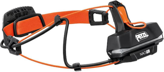 Petzl Επαναφορτιζόμενος Φακός Κεφαλής LED IPX4 Διπλής Λειτουργίας με Μέγιστη Φωτεινότητα 1500lm Nao RL