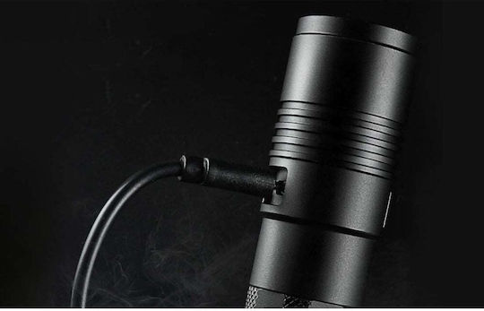 Superfire Wiederaufladbarer LED UV Taschenlampe A5