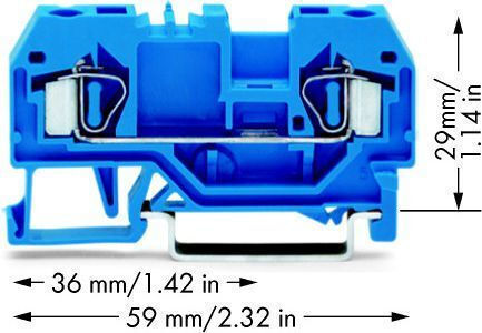 Wago Terminal block Electrical Panel 281-904