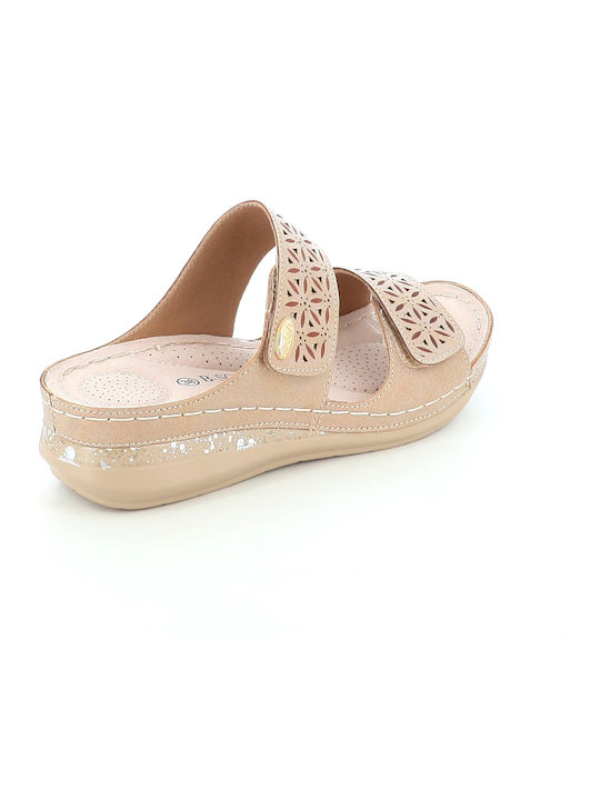 Women's Platform Shoes Beige