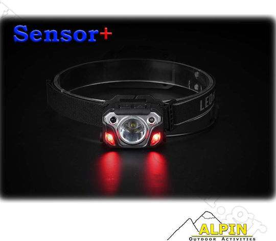 Alpin Επαναφορτιζόμενος Φακός Κεφαλής LED IPX6 με Μέγιστη Φωτεινότητα 1500lm