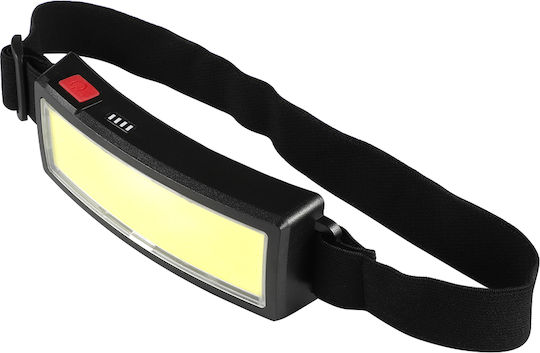 Rechargeable Headlamp LED IP65 with Maximum Brightness 800lm ΤΜ-G14 Embedded Black