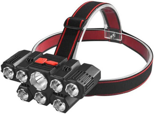 Factory Επαναφορτιζόμενος Φακός Κεφαλής LED W684