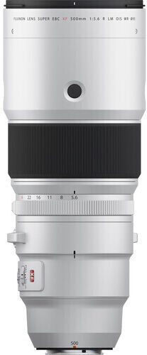 Fujifilm Crop Φωτογραφικός Φακός XF 500mm f/5.6 R LM OIS WR Super Telephoto για Fujifilm X Mount Λευκός