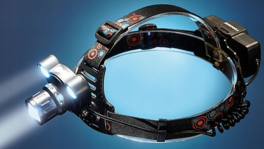 Tiross Φακός Κεφαλής LED IPX4 με Μέγιστη Φωτεινότητα 360lm