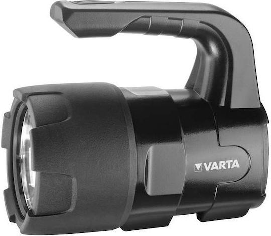 Varta Flashlight LED IP54 with Maximum Brightness 400lm Black
