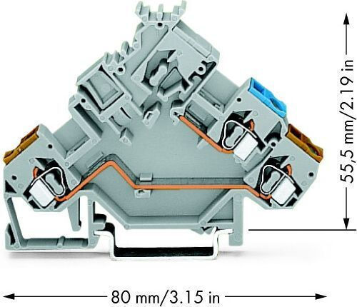 Wago Terminal block Electrical Panel 280-560